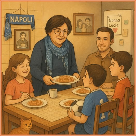 Potrebbe essere un'immagine raffigurante il seguente testo "NAPOLI Nonna Lucia _uc a"
